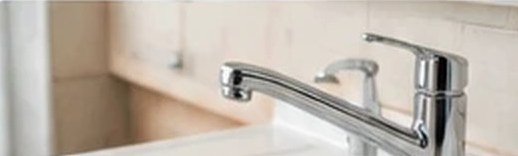 キッチンの水栓まわりの設備のイメージ